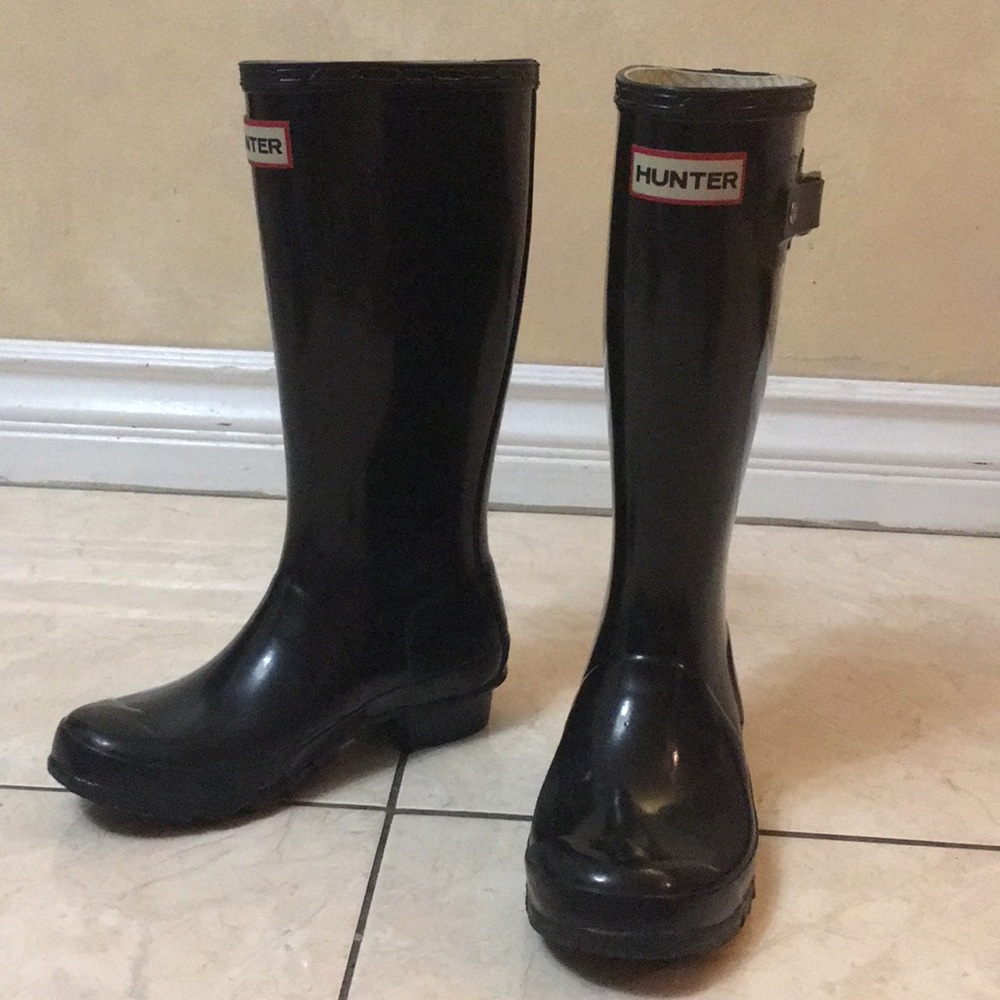 HUNTER rain boots for kids- Girl- Size 1